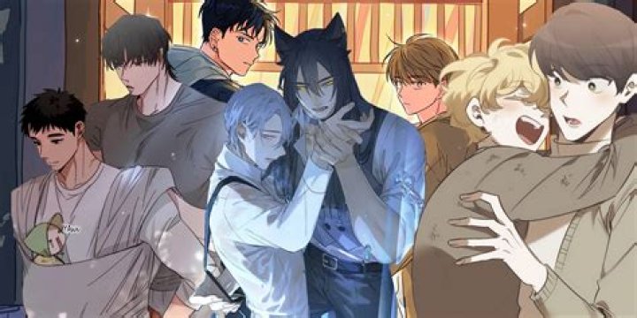 A poster from the BL manhwa &lsquo;Painter of the Night&rsquo;