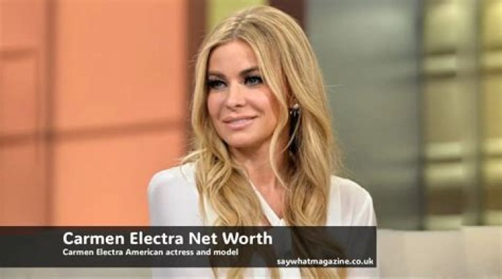 Carmen Electra Net Worth