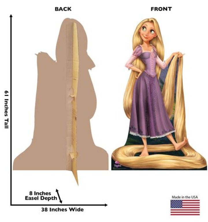 How tall is Rapunzel Tangled?