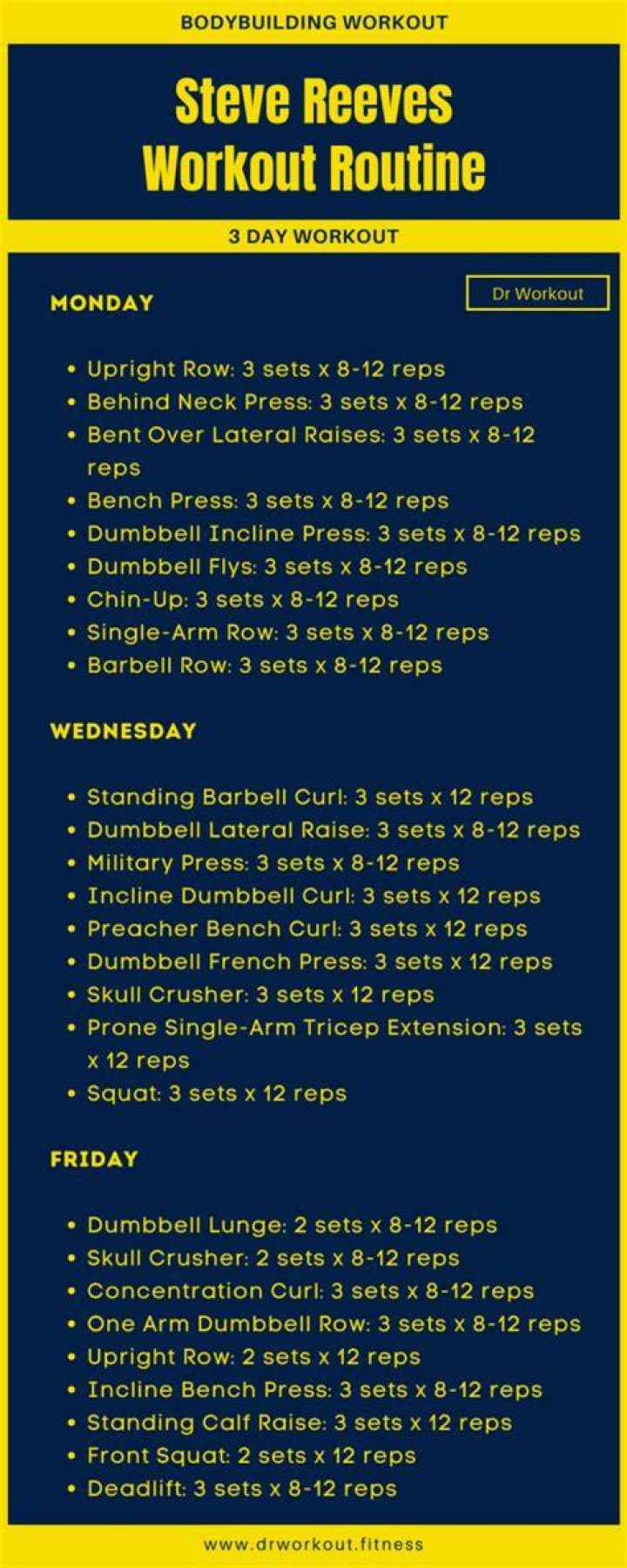 Melissa Reeves Workout Routine