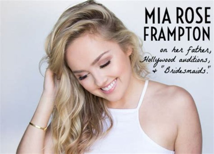 Mia Rose Frampton Bra Size, Age, Weight, Height, Measurements