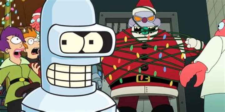 Robot Santa Claus.