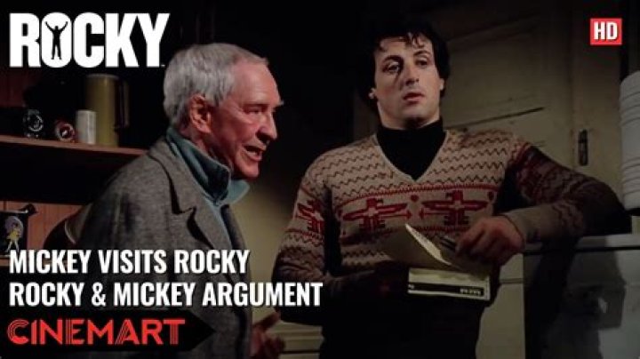 When did Mickey from Rocky die?