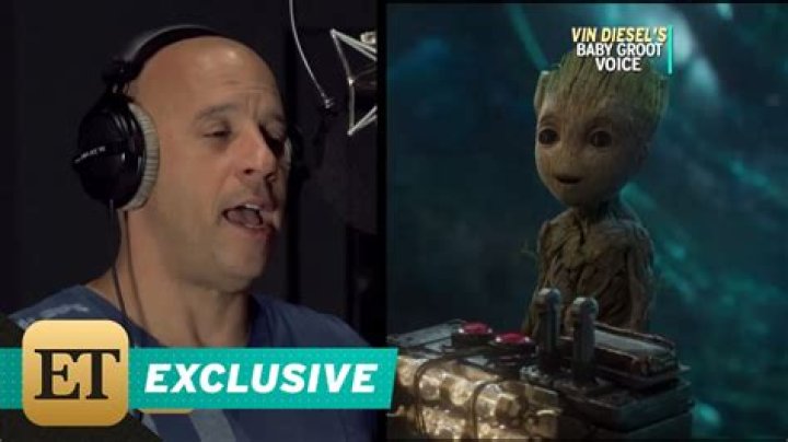 Who is Groot voice?